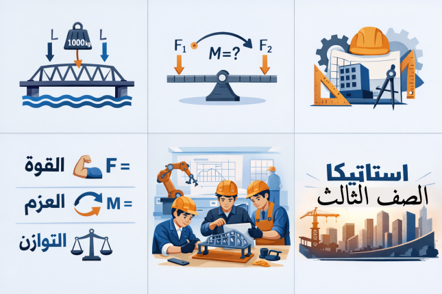 مراجعه على منهج الأستاتيكا